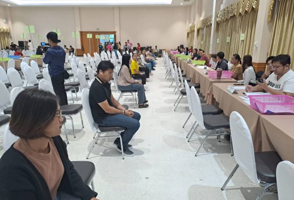 ปลัด อบจ.สุราษฎร์ฯ เผย!สถานที่เลือกตั้ง อบจ.พร้อมแล้ว 100% ที่จะรองรับผู้สมัครและกองเชียรเป็นจำนวนมาก แนะ สื่อฯ จะเข้าทำข่าวต้องลงทะเบียน