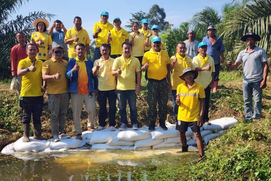 อำเภอท่าฉาง ร่วมกันสร้างฝายชะลอน้ำในพื้นที่บ้านหนองดูน ลดการกัดเซาะหน้าดิน ลดการพังทลายของดินป้องกันน้ำท่วม