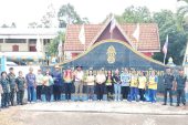 อำเภอท่าฉาง บูรณาการร่วมกับโรงเรียนเสวียดวิทยา รัชมังคลาภิเษก และภาคเครือข่ายร่วมกันปลูกต้นทองอุไร เนื่องในวันต้นไม้ประจำปีของชาติ ประจำปี 2568