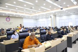 สุราษฎร์ธานี ประชุมเตรียมจัดงานประเพณีชักพระ – ทอดผ้าป่า และแข่งเรือยาว ประจำปี 2568 ระหว่างวันที่ 4 – 12 ตุลาคม 2568