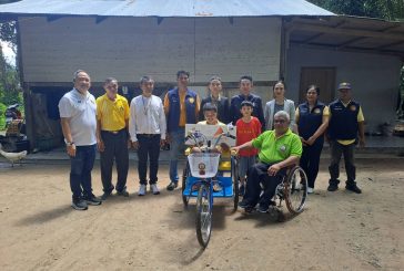 เยาวชนคิดดี ทำความดีถวายเป็นพระราชกุศล เนื่อง “วันนวมินทรมหาราช” มอบรถสามล้อโยกให้กับคนพิการตามโครงการ “ Rolling Futures For Rolling Life”