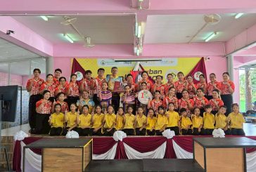 อ.ท่าฉาง จัดกิจกรรมดื่มน้ำชาการกุศล นำรายได้สนับสนุนค่าใช้จ่ายให้กับ TO BE NUMBER ONE TEEN DANCERCISE โรงเรียนอนุบาลบ้านคุณหนู