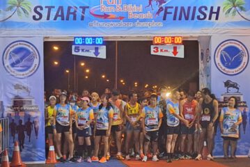 สมาคมสื่อภูมิภาคจังหวัดชุมพรจัด กิจกรรม “Fun Run & Bikini Beach @ Thungwualaen Chumphon ครั้งที่ 1