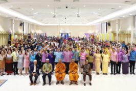 จังหวัดสุราษฎร์ธานี จัดงานสมัชชาคุณธรรมและตลาดนัดคุณธรรม ปีที่ 4 “สุราษฎร์ธานี เมืองคนดี มีวินัย ใส่ใจส่วนรวม ร่วมขับเคลื่อนคุณธรรม 5 ประการ