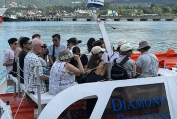 เกาะสมุยคึกคัก-เรือสำราญหรู Diamond Princess นำนักท่องเที่ยวกว่า 2,600 คน ทัวร์เกาะสมุย One Day Trip เปิดฤกษ์กระจายรายได้สู่ชุมชมรับปีใหม่ 2567