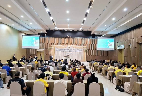 ป.ป.ช .จังหวัดสุราษฎร์ฯเปิดโครงการปักหทุดพื้นที่เสี่ยงการทุจริต ยกทุ่งป่กขอเป็นพื้นที่เฝ้าระวังเชิงรุก