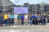 ผู้ประกอบการโรงไฟฟ้าชีวมวล คิดดี ทำดี ส่งมอบยางรถตัก จาก จ.สุราษฎร์ธานี สู่ จ.สุรินทร์ ร่วมกันปกป้องรั้วของชาติ