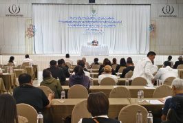 กกต.สุราษฎร์ เปิดโครงการปฏิรูปการเมืองสุจริตเสริมสร้างความรู้ความเข้าใจการเลือกตั้งเชิงสมานฉันท์ การเลือกตั้ง สส.แบบแบ่งเขตเลือกตั้ง ปี69