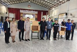 ผู้ว่าฯระนองเชิญชวนชาวระนอง ออกมาใช้สิทธิ์เลือกตั้ง และลงประชามติ คาดจะผู้ออกมาใช้สิทธิ์มากกว่า 80%