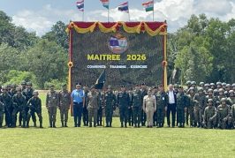 กองทัพบกไทยและอินเดียร่วมฝึกผสมปฏิบัติการป้องกันและปราบปรามการก่อความไม่สงบ