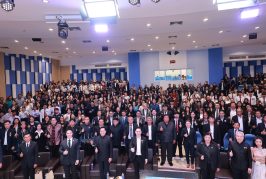 รองนายกรัฐมนตรี และรัฐมนตรีว่าการกระทรวงการอุดมศึกษา วิทยาศาสตร์ วิจัยและนวัตกรรม (อว.) เปิดงาน 
