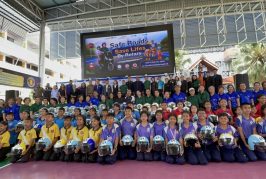 สุราษฎร์ฯ เปิดโครงการ “Safe Roads Save Lives by Rotary” รณรงค์ความปลอดภัยทางถนนโดยโรตารี